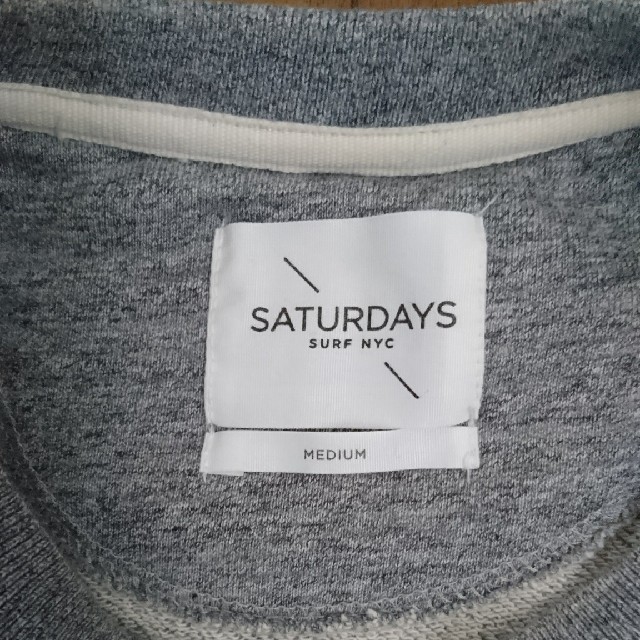 SATURDAYS SURF NYC(サタデーズサーフニューヨークシティー)のSaturday Surf スウェット M size サタデーズサーフ メンズのトップス(スウェット)の商品写真