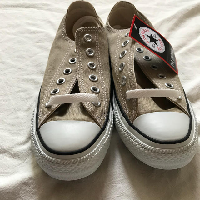 CONVERSE(コンバース)のコンバース オールスター ベージュ ローカット 24.5 ヴィンテージカーキ レディースの靴/シューズ(スニーカー)の商品写真