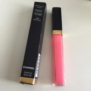 シャネル(CHANEL)の【CHANEL】728 ローズピュルプ(リップグロス)