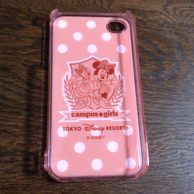 Disney(ディズニー)のミニー♡iPhone4/4S対応 スマホ/家電/カメラのスマホアクセサリー(モバイルケース/カバー)の商品写真