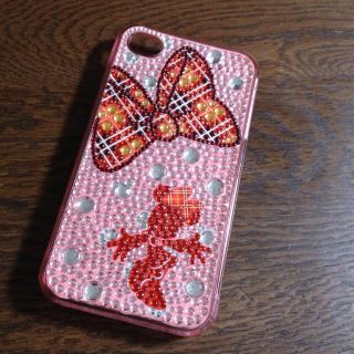 ディズニー(Disney)のミニー♡iPhone4/4S対応(モバイルケース/カバー)