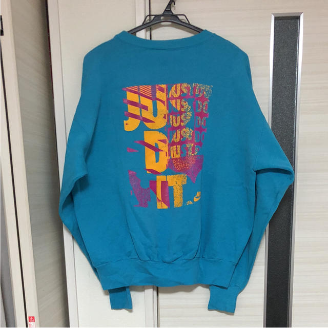 NIKE(ナイキ)の銀タグ 90s vintage Nike logo sweater  メンズのトップス(スウェット)の商品写真