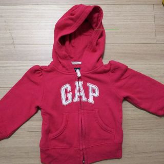 ベビーギャップ(babyGAP)の値下げ★babyGAP ピンクパーカー90(ジャケット/上着)