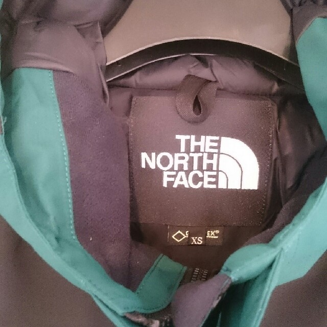 THE NORTH FACE(ザノースフェイス)の希少XS ノースフェイス マウンテンダウンジャケット ｸﾞﾘｰﾝ ND91837 メンズのジャケット/アウター(ダウンジャケット)の商品写真