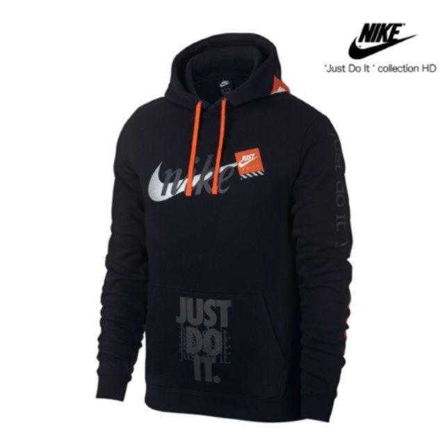 NIKE ''just do it'' cllection パーカー 黒 XL