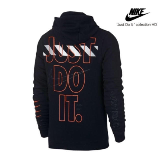 NIKE ''just do it'' cllection パーカー 黒 XL 夏セール開催中 MAX80 ...