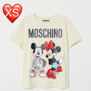 モスキーノ(MOSCHINO)の最終値下げ エイチ&エム モスキーノ コラボ ミッキー ミニー  Tシャツ(Tシャツ/カットソー(半袖/袖なし))