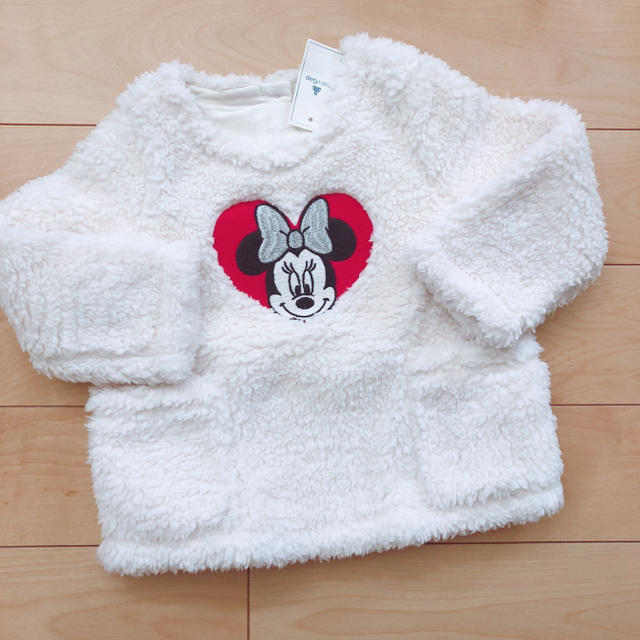 babyGAP(ベビーギャップ)の最終価格 gap ミニーちゃん 90 キッズ/ベビー/マタニティのキッズ服女の子用(90cm~)(ニット)の商品写真