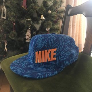 ナイキ(NIKE)のNIKE キャップ  ブルー  帽子(帽子)