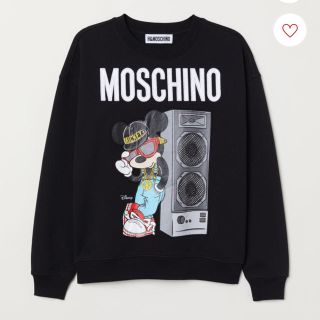 モスキーノ(MOSCHINO)の即日発送可 H&M MOSCHINO コラボ トレーナー ハンガー付(スウェット)