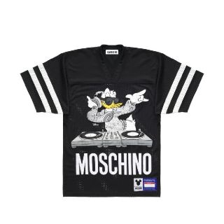 モスキーノ(MOSCHINO)のH&M MOSCHINO メッシュTシャツ

(Tシャツ/カットソー(半袖/袖なし))