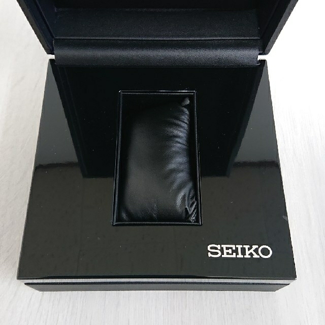 SEIKO(セイコー)の【新品】SEIKO 腕時計 空箱 黒色 メンズの時計(その他)の商品写真