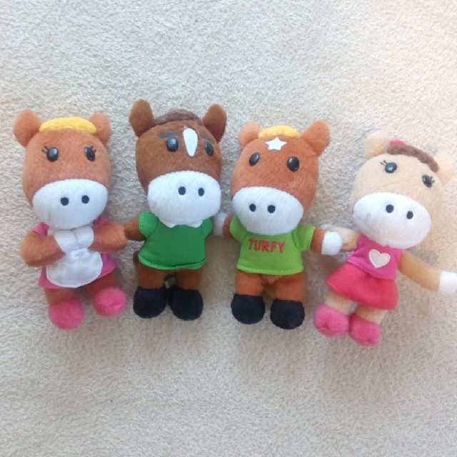 JRA 非売品 ぬいぐるみセット 競馬 競走馬☆限定品 ターフィーの JRA 非売品 ぬいぐるみセット 競馬 競走馬☆限定品 ターフィーの
