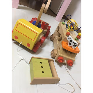 イケア(IKEA)の更新✨★木製手遊びおもちゃセット★(知育玩具)