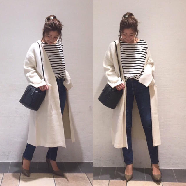 Ungrid - 今期新品Ungridダブルフェイスニットガウン♡の通販 by ...
