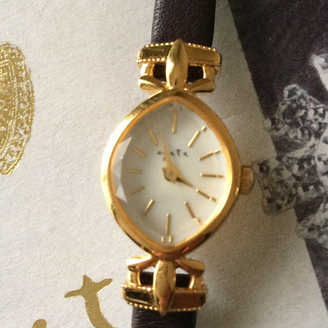 agete(アガット)のアガット  訳あり 時計 レディースのファッション小物(腕時計)の商品写真