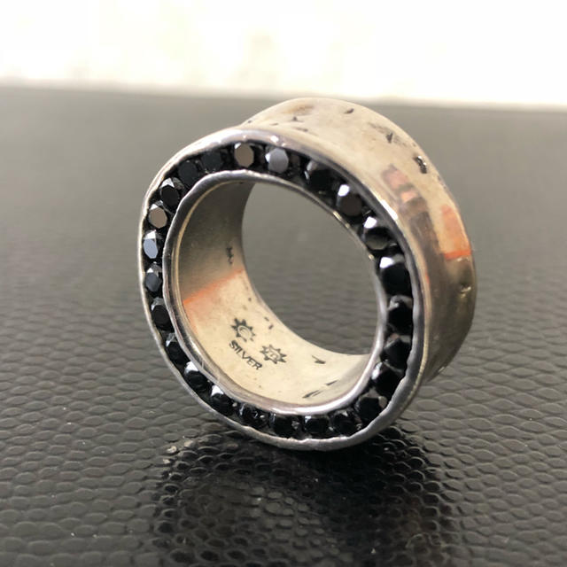 e.m.(イーエム)のe.m. ジルコニア リング 指輪 イーエム メンズのアクセサリー(リング(指輪))の商品写真