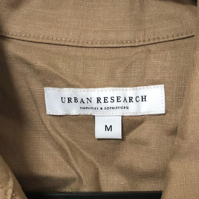URBAN RESEARCH(アーバンリサーチ)の【美品】アーバンリサーチ リネンコート M メンズのジャケット/アウター(ステンカラーコート)の商品写真