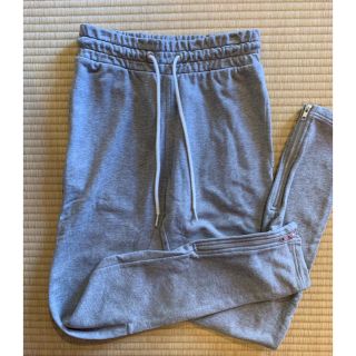 エイチアンドエイチ(H&H)の【裾ジップ】H&M エイチアンドエム グレー スウェットパンツ FOG風 XS(その他)