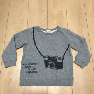 ハッシュアッシュ(HusHush)のハッシュアッシュ☆トレーナー サイズ110(Tシャツ/カットソー)