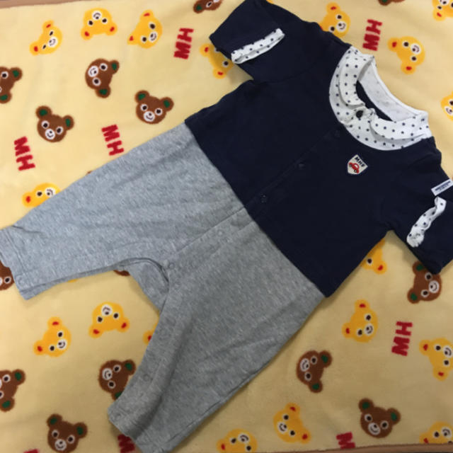 mikihouse(ミキハウス)のＮ様 専用 キッズ/ベビー/マタニティのベビー服(~85cm)(ロンパース)の商品写真