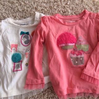 ベビーギャップ(babyGAP)のteddy様カットソー2枚＋ピンクカバン(その他)