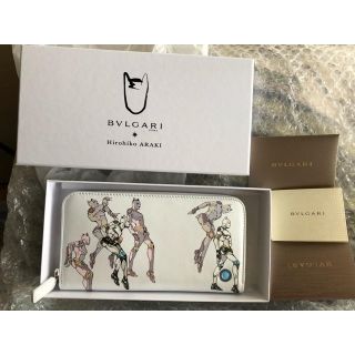 ブルガリ(BVLGARI)の日本限定コラボ商品 ジョジョの奇妙な冒険×ブルガリ ジップウォレット未使用品(その他)