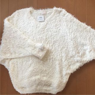 リズリサ(LIZ LISA)の新品 リズリサ ホワイト ニット(ニット/セーター)