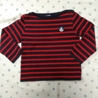 プチバトー(PETIT BATEAU)のプチバトー　ボーダートップス  (シャツ/カットソー)