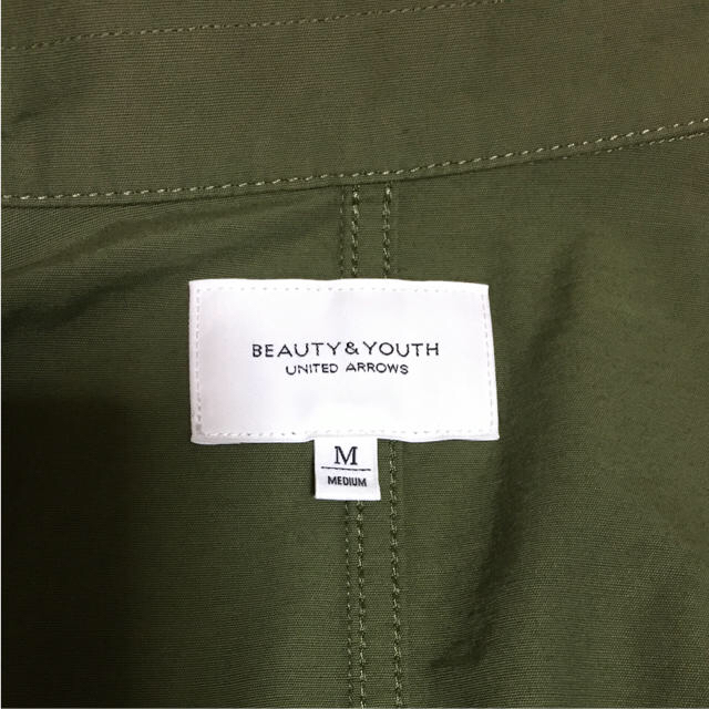 BEAUTY&YOUTH UNITED ARROWS(ビューティアンドユースユナイテッドアローズ)のビューティアンドユース ミリタリーロングコート レディースのジャケット/アウター(ロングコート)の商品写真