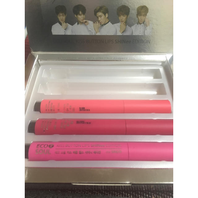 the saem(ザセム)のSHINee SAEM リップ 口紅 エンタメ/ホビーのタレントグッズ(アイドルグッズ)の商品写真