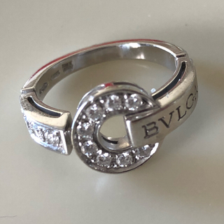 ブルガリ(BVLGARI)のブルガリブルガリ ダイヤモンドリング WG #9(リング(指輪))