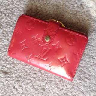 ルイヴィトン(LOUIS VUITTON)のがま口財布❤️ピンクヴェルニ(財布)