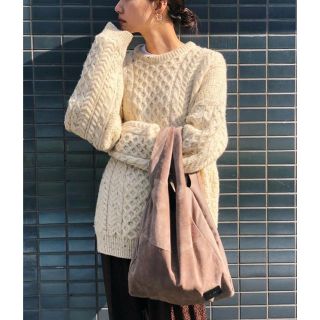 マウジー(moussy)のMOUSSY最新ノベルティ♡ SUEDE SHOPPER BAG♡スエードトート(トートバッグ)