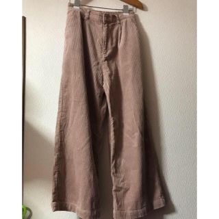 ダブルクローゼット(w closet)の新品 w closet コーデュロイタックパンツ(カジュアルパンツ)