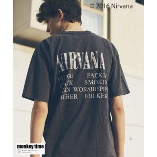 ビューティアンドユースユナイテッドアローズ(BEAUTY&YOUTH UNITED ARROWS)の【セール‼️】Nirvana × monkey time　vestibule T(Tシャツ/カットソー(半袖/袖なし))