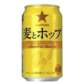 サッポロ(サッポロ)のサッポロ 麦とホップ 350ml×24本 2ケース(ビール)