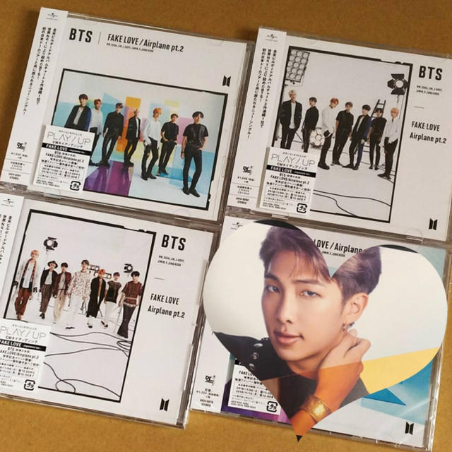 BTS CD 初回限定盤 A B C ※タワレコフライヤー付