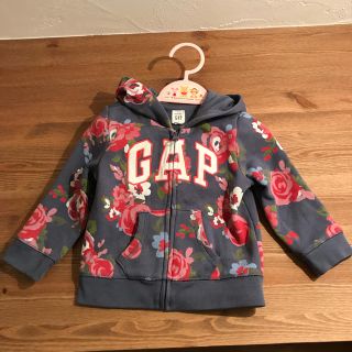 ベビーギャップ(babyGAP)のbabyGAP くま耳パーカー 90㎝(ジャケット/上着)