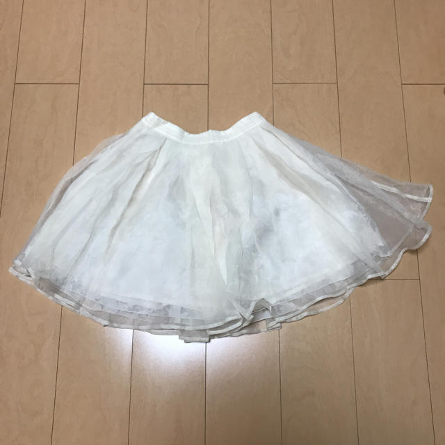 Lily Brown(リリーブラウン)のLily Brown チュールスカート レディースのスカート(ミニスカート)の商品写真