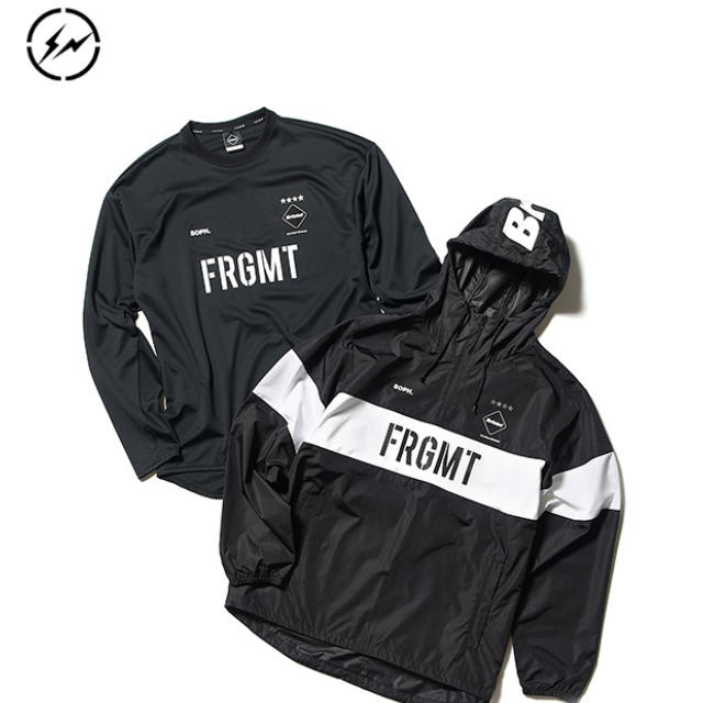 黒S fcrb フラグメント ブリストル ロンT Tシャツ 新品fragment