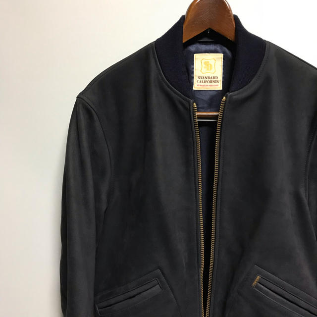 STANDARD CALIFORNIA(スタンダードカリフォルニア)の【極美品】STANDARD CALIFORNIA Leather Jacket メンズのジャケット/アウター(レザージャケット)の商品写真