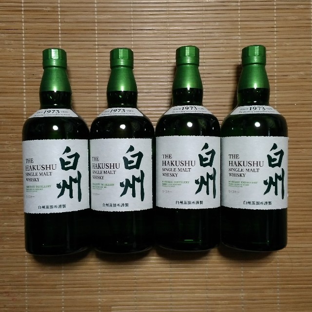 サントリー 白州 NV 700ml×4本