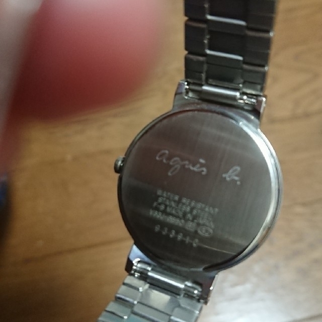 agnes b.(アニエスベー)の専用ページです❗agnes b. 防水腕時計 ステンレスウォッチ カレンダー   レディースのファッション小物(腕時計)の商品写真