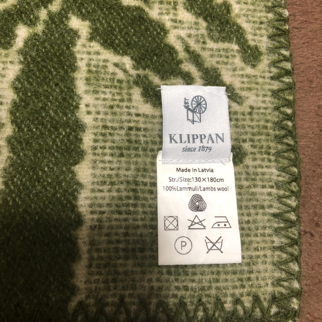 KLIPPAN(クリッパン)のKLIPPAN  ミナペルホネン ブランケット インテリア/住まい/日用品の寝具(毛布)の商品写真