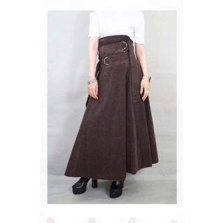 トーガ(TOGA)のHELK nagoya CORDUROY W BELT SKIRT(ロングスカート)