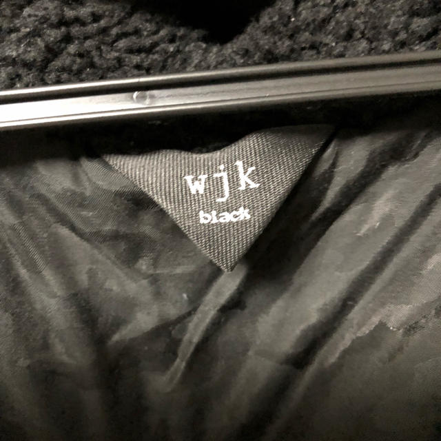 wjk(ダブルジェーケー)の【wjk black】マイクロクロスN-2Bジャケット メンズのジャケット/アウター(ミリタリージャケット)の商品写真