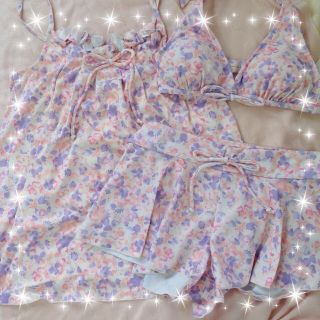 レッセパッセ(LAISSE PASSE)のレッセパッセ♡カバーアップ付ビキニ 新品(水着)