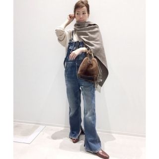 アパルトモンドゥーズィエムクラス(L'Appartement DEUXIEME CLASSE)のタグ付新品 アパルトモンドゥーズィエムクラス Denim Over ALL 34(サロペット/オーバーオール)