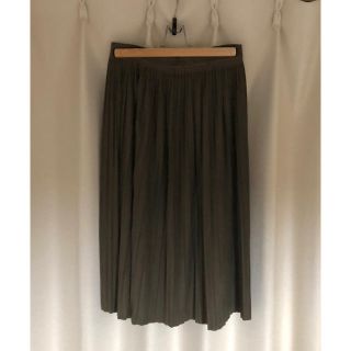 ザラ(ZARA)の値下げ！ZARA スエード調プリーツスカート(ロングスカート)